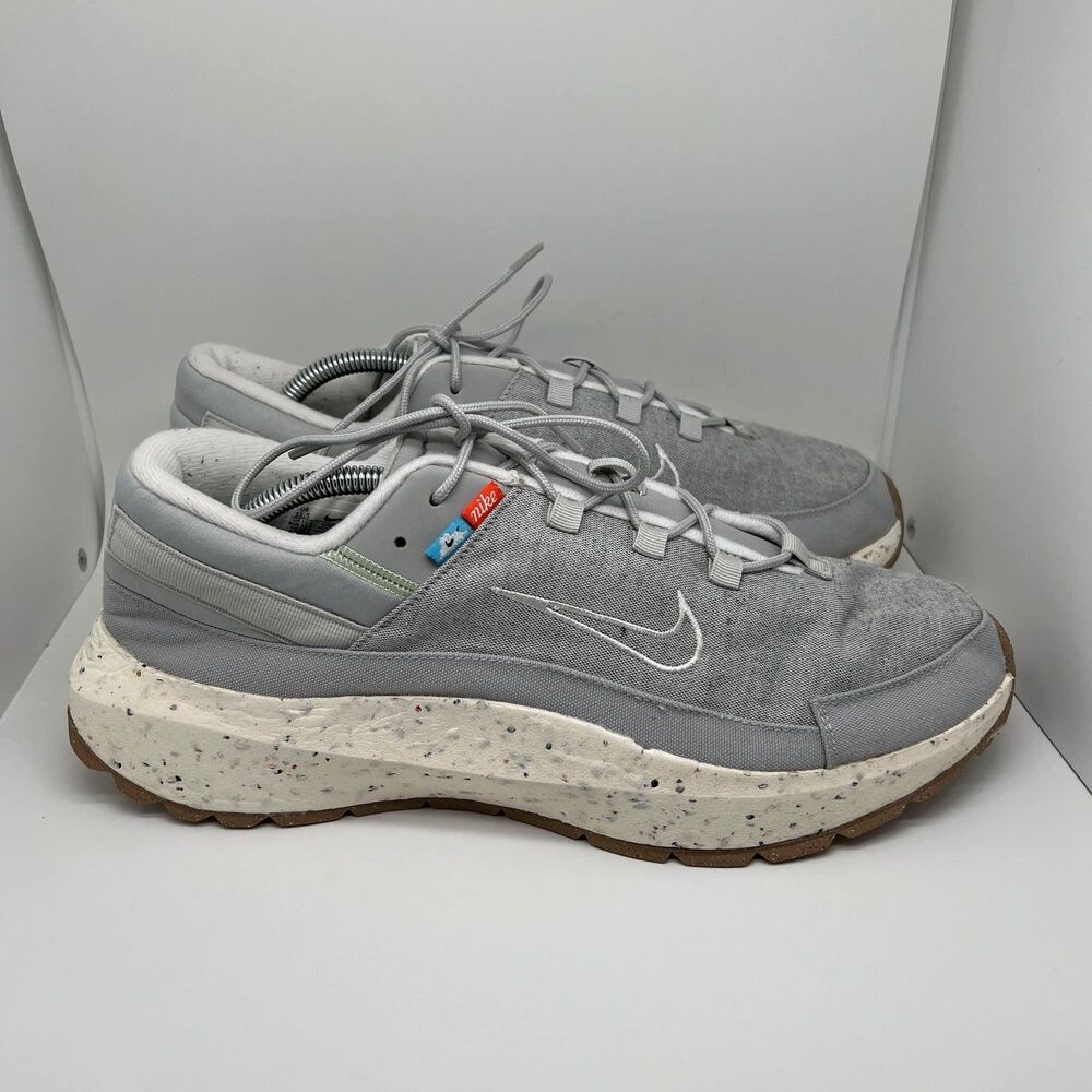 Men’s Nike Crater Remixa Grey Fog Sneakers Size 11.5